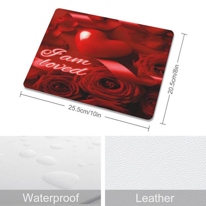 PU Leather Mouse Pad
