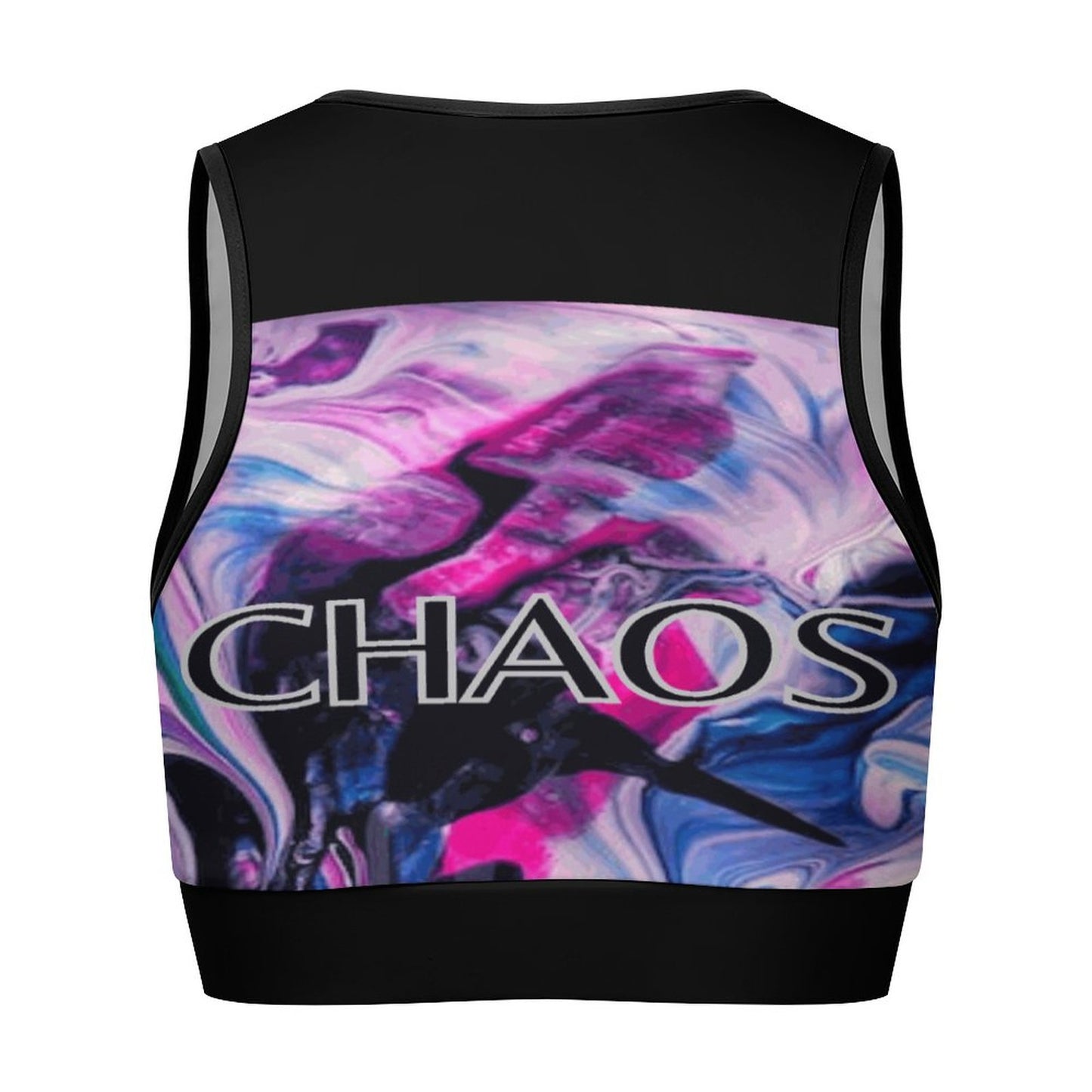 CHAOS Yoga Tank Top (black)-SMALL-2XL