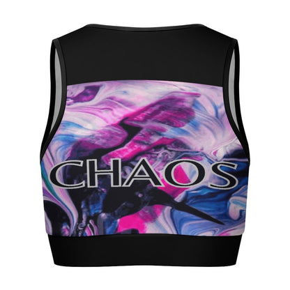 CHAOS Yoga Tank Top (black)-SMALL-2XL