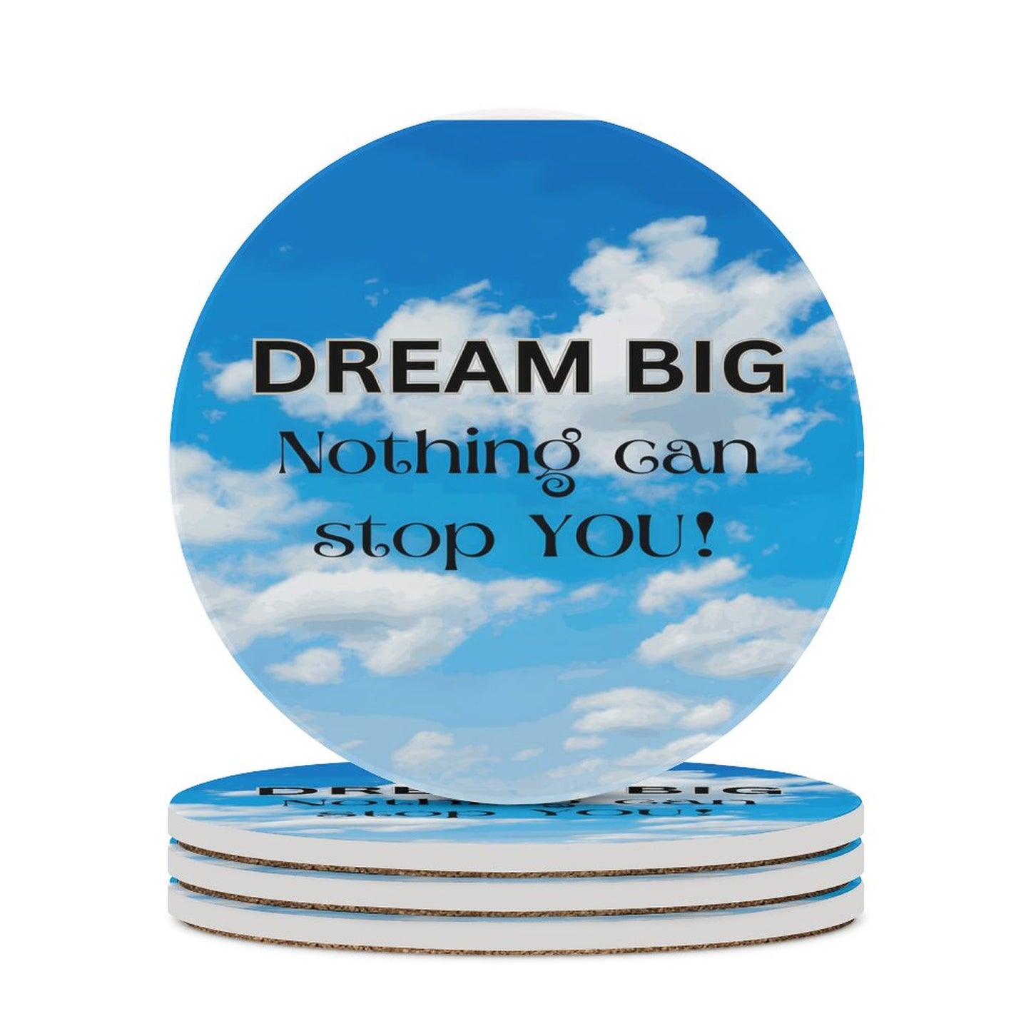 Round Ceramic Coaster