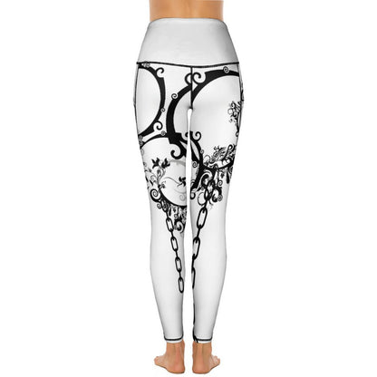 Custom Printed Yoga Pants with 2 Pockets CE003 (All-Over Printing)