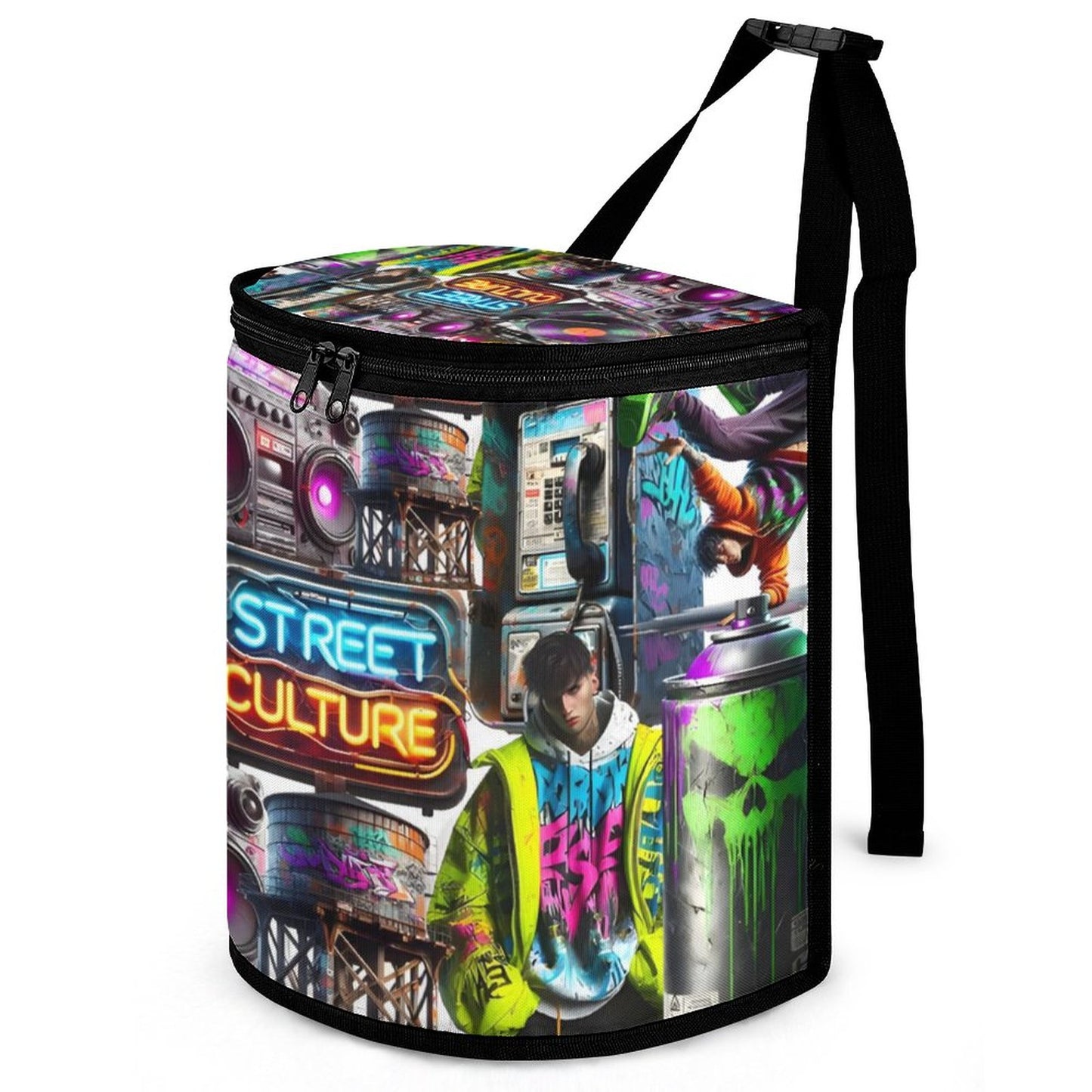 Collapsible Car Trash Bin