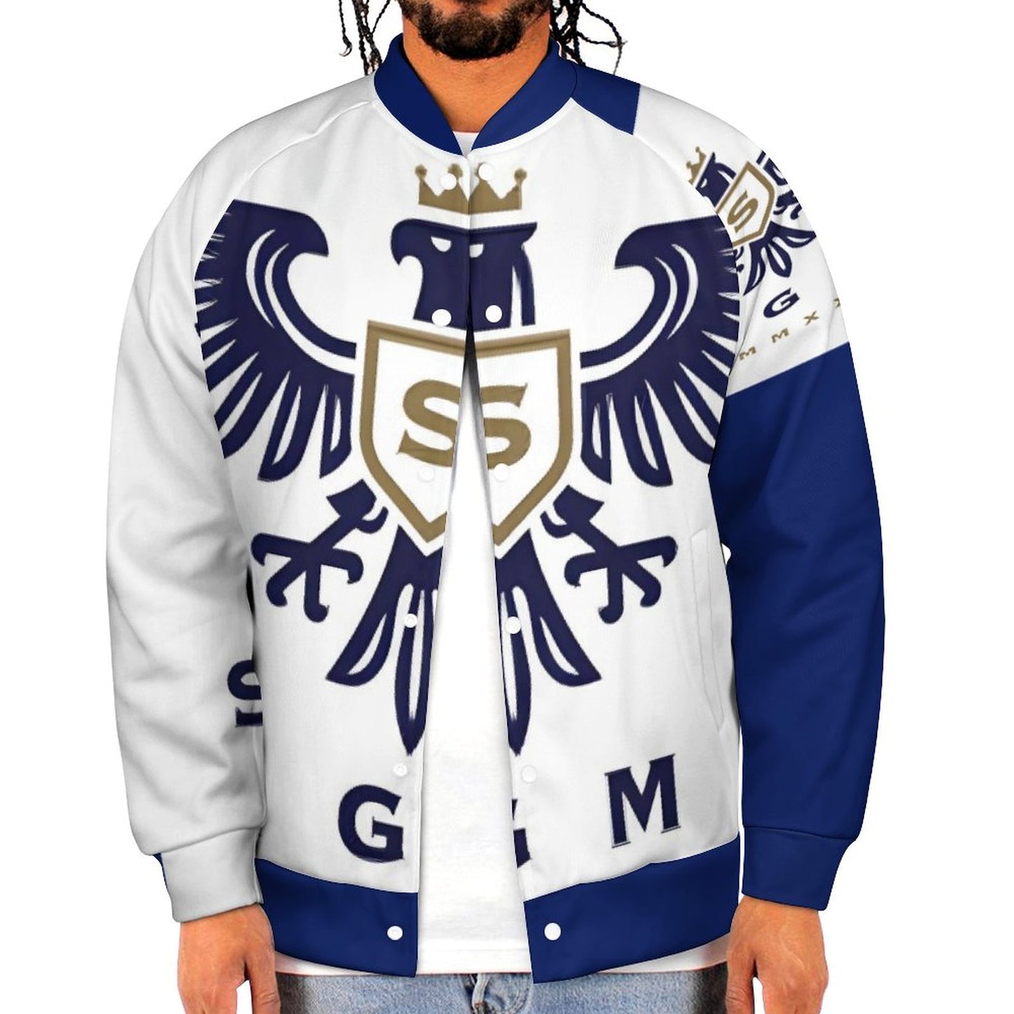 Men's Baseball Jacket (All-Over Printing)