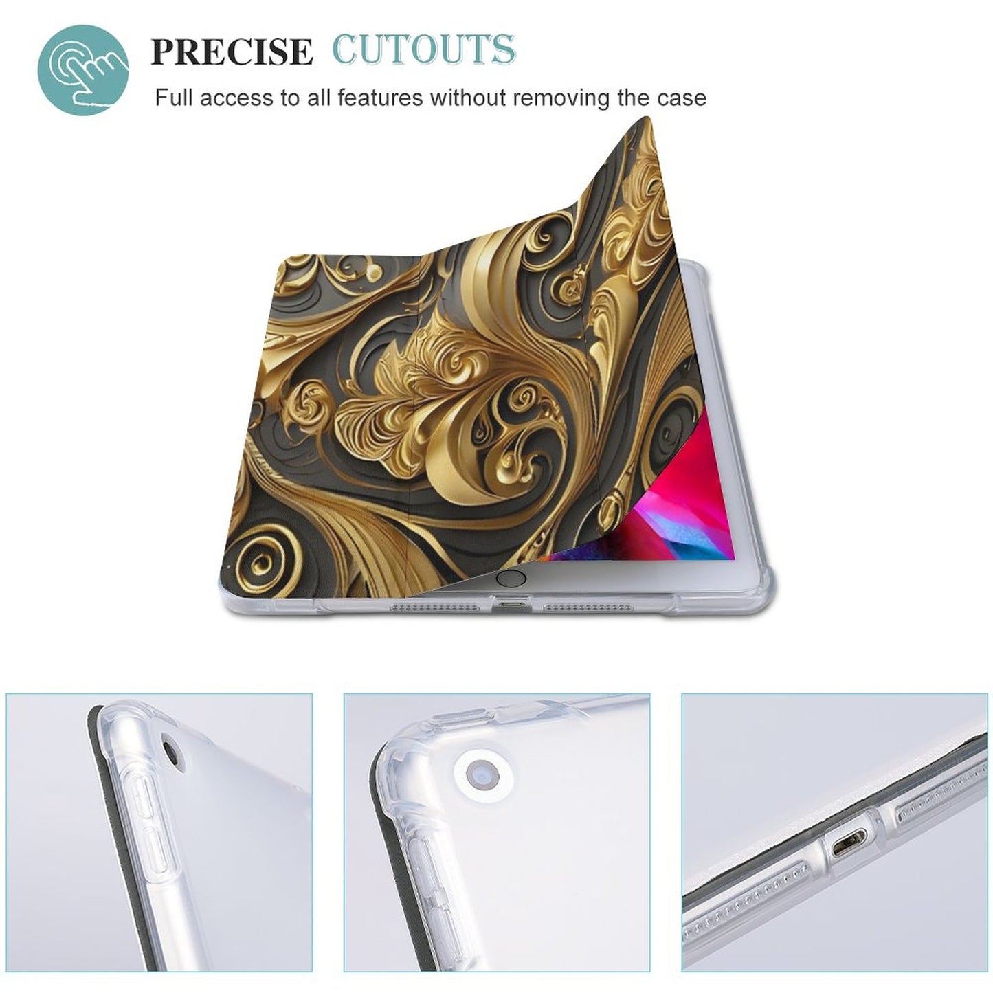 iPad Folding Case with Full Coverage