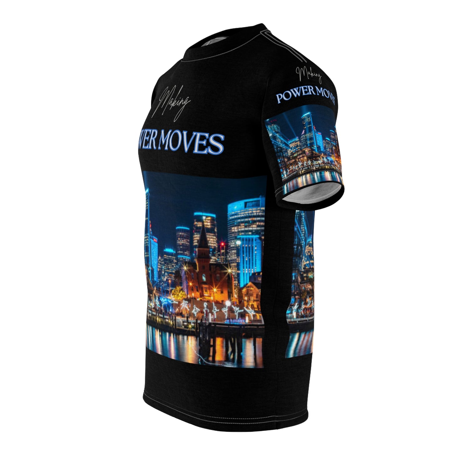 MAKING POWER MOVES Tee (for groups, companies, organizations and events)-SMALL-3XL