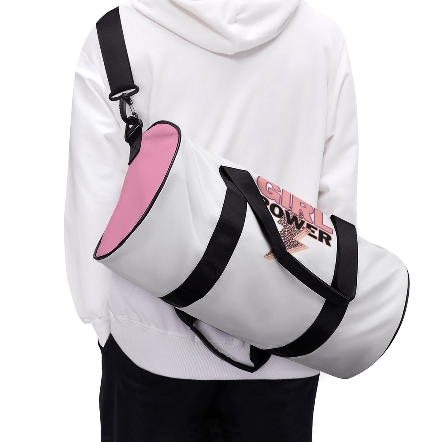 Cylindrical Gym Bag Q006