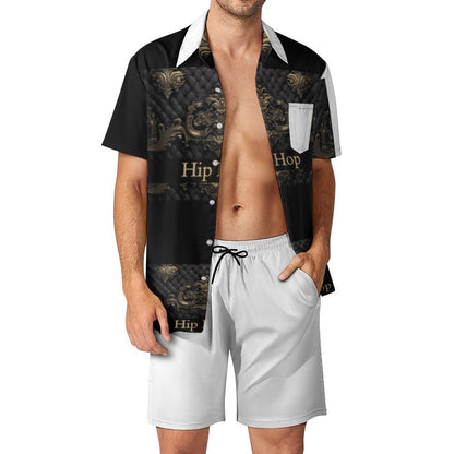Hawaiian Print Suits for Men (All-Over Printing)