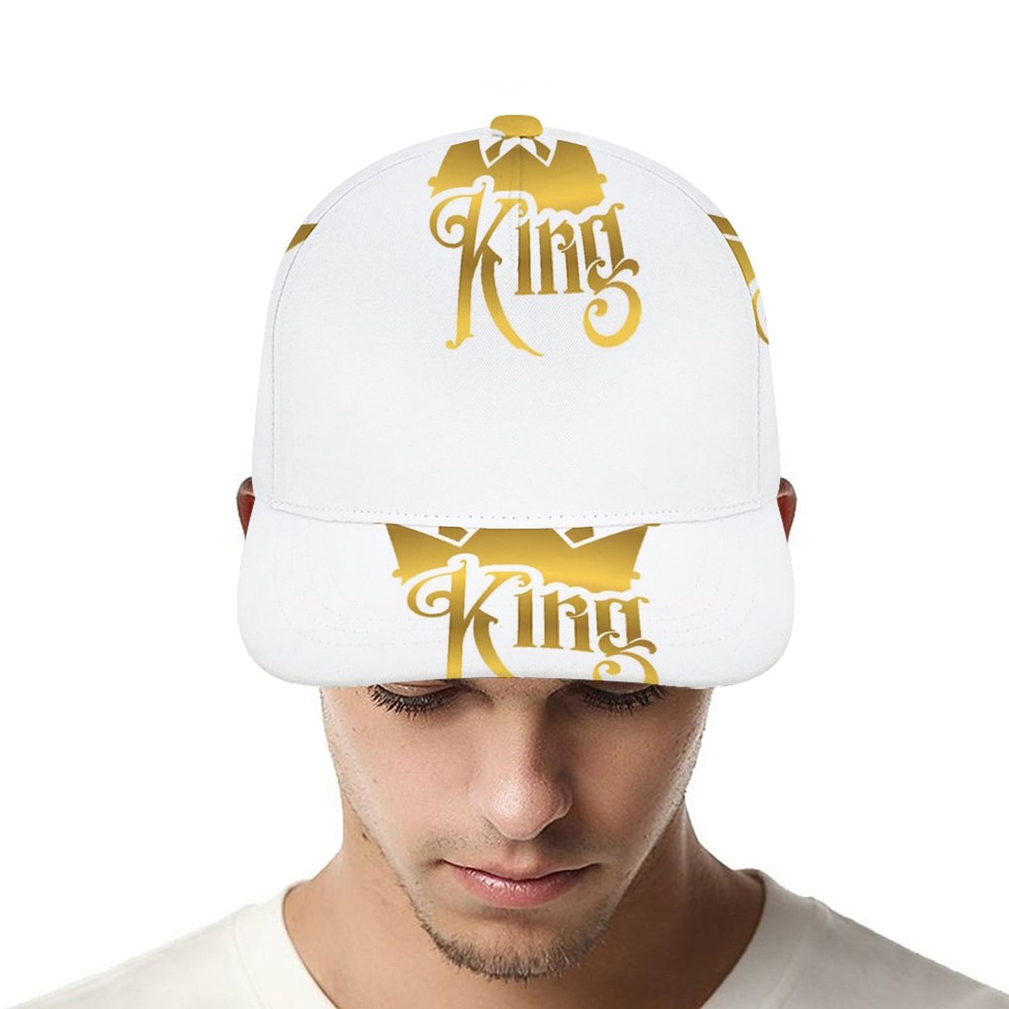 Bent Fitted Cap (All-Over Printing)