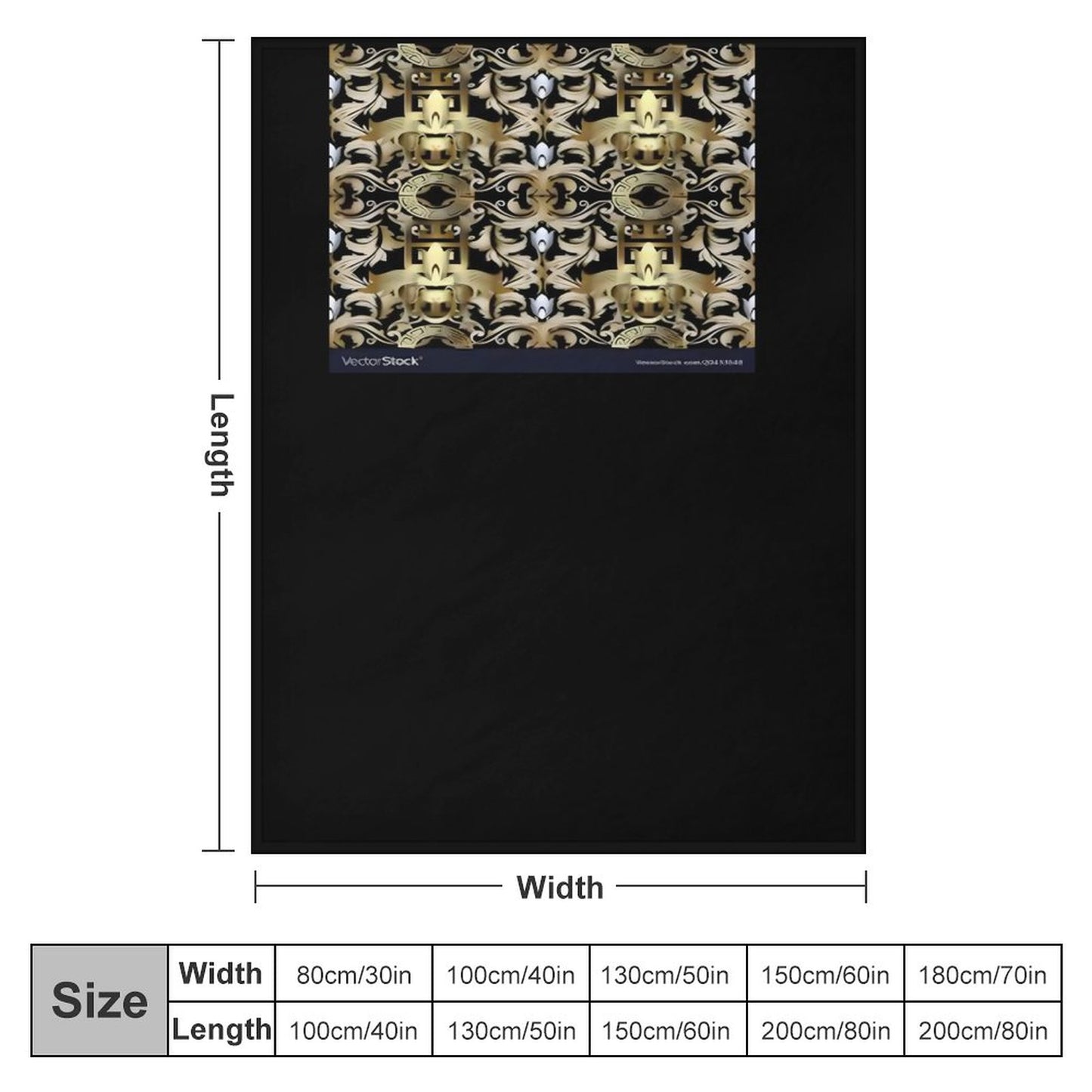 280gsm Flannel Blanket-60"x80" (Dual-sided Printing)