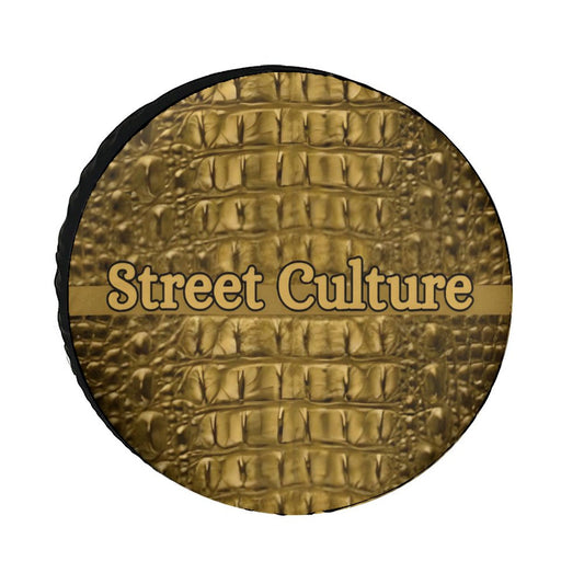 STREET CULTURE Alligator Oxford Cloth Tire Cover-SIZES: 12'-18' (waterproof)