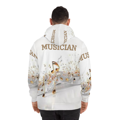 MUSICIAN In Gold Unisex Fashion Hoodie