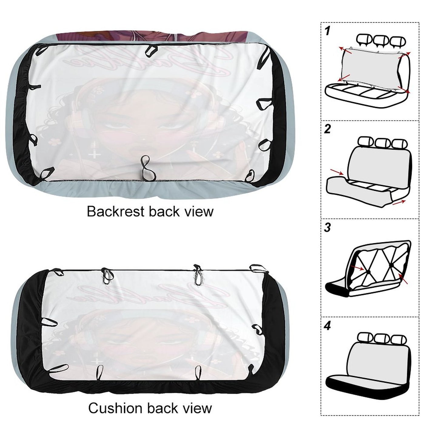 Back Seat Cover for Cars