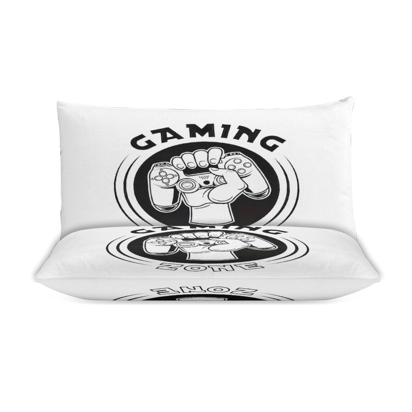 3-Piece Bedding Set-86"×70"/ 218×177cm (Dual-sideded Printing)