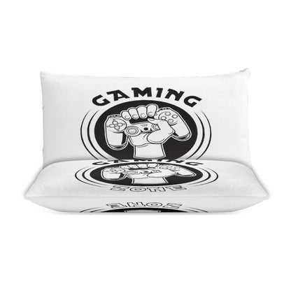 3-Piece Bedding Set-86"×70"/ 218×177cm (Dual-sideded Printing)