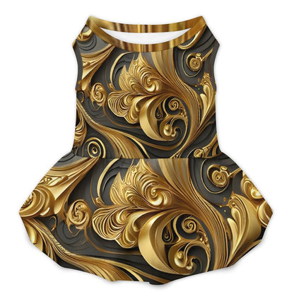 Pet Ruffle Dress-2XS-L