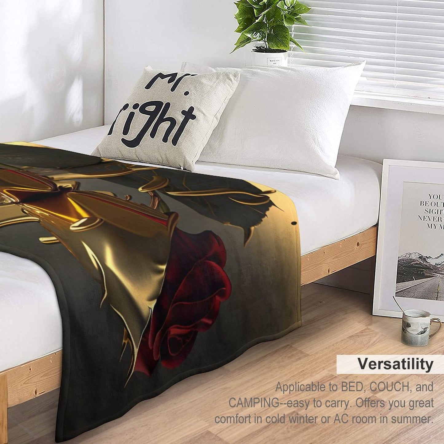 330gsm Flannel Blanket (One-sided Printing)-40"×50"
