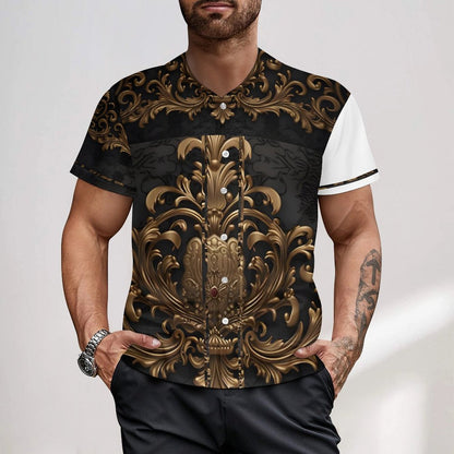 Short Sleeve Men's Baseball Batting Jacket J50T