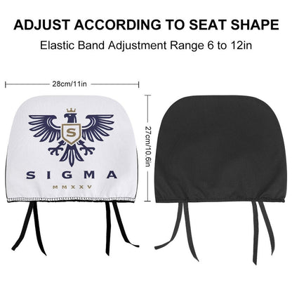 Custom Car Headrest Covers