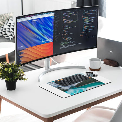 Over-locking Desk Mat-12x24 in