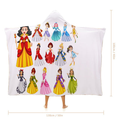 Wrap Hooded Blanket-40"x50"/ 100x130cm