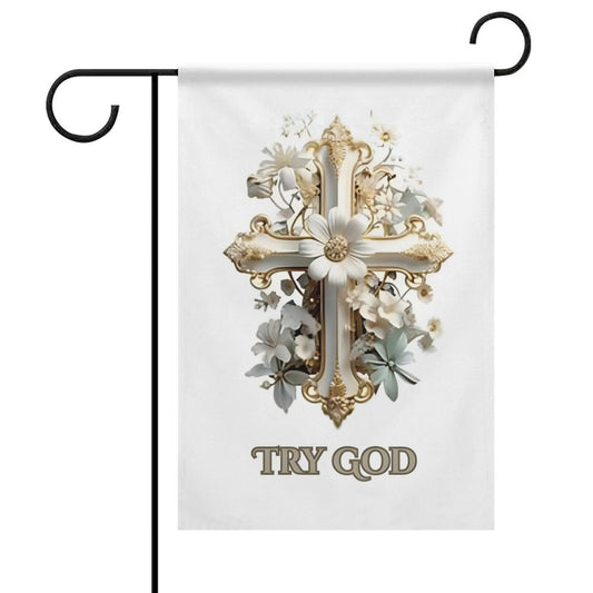 Garden Flag (2 Pics on 2 Sides)-12"x18"