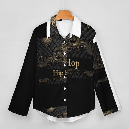 Women's Irregular Shirt B648 (All-Over Printing)
