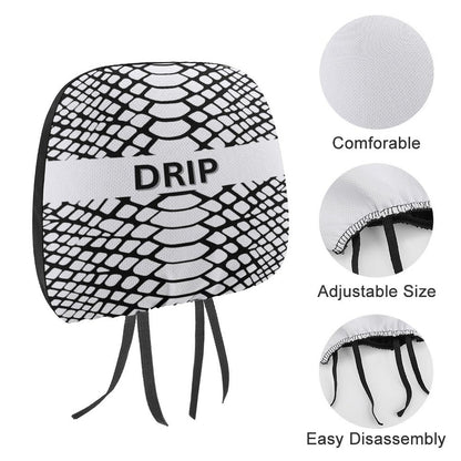 Custom Car Headrest Covers