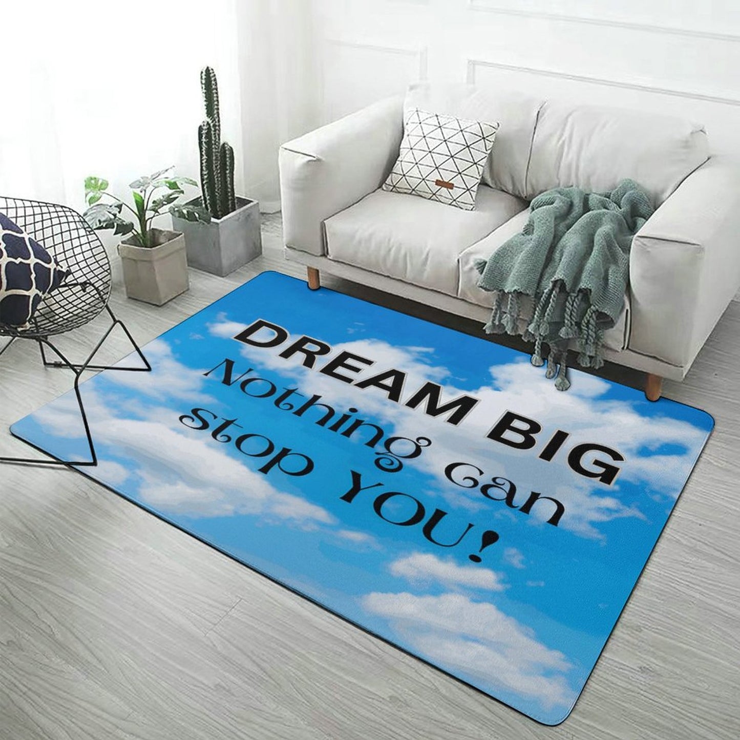 Coral Velvet Floor Mat for Home-60"x40"