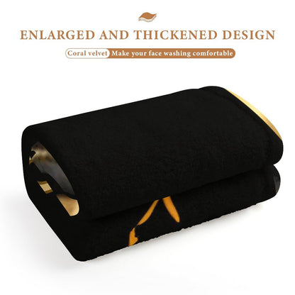 Coral Velvet Towel