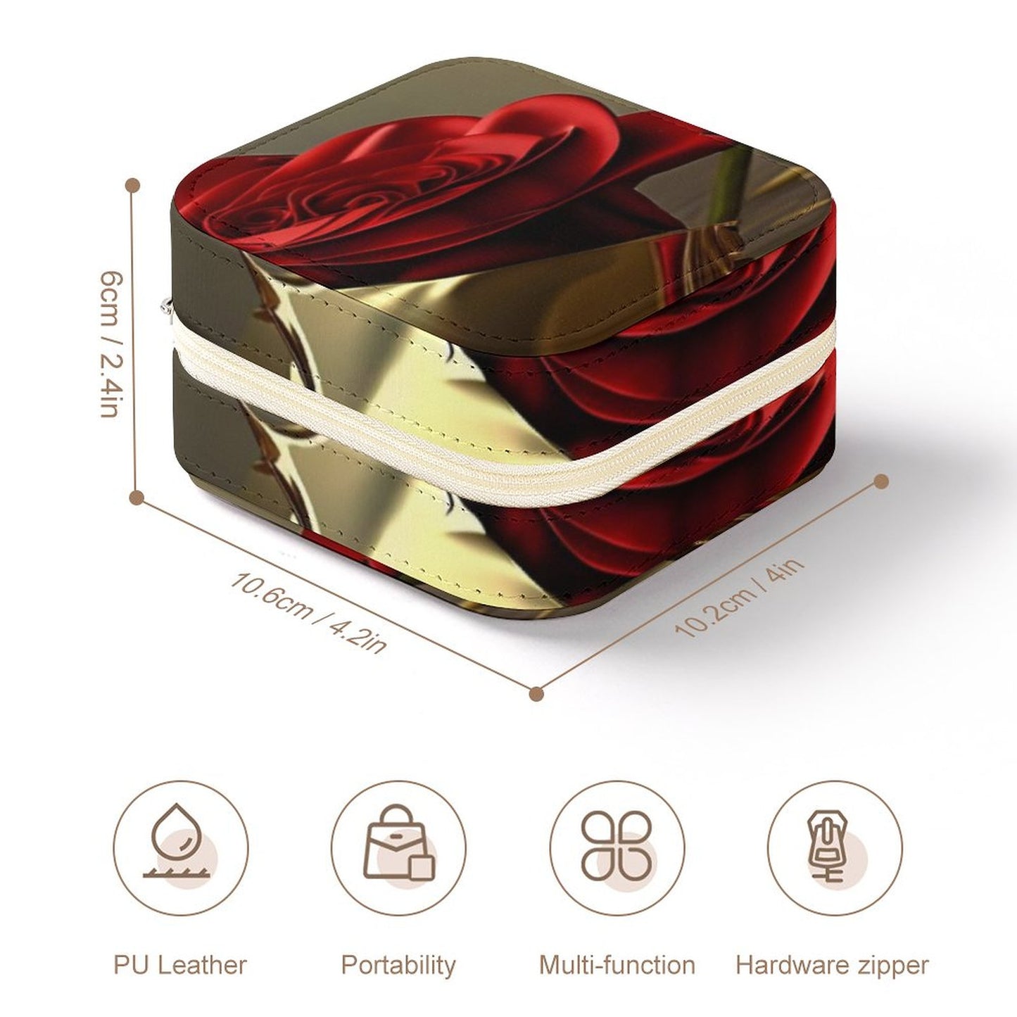 ROSE IN GOLD Box Organizer for Jewelry