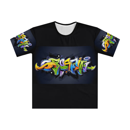 COLORFUL GRAFFITI Unisex Loose T-shirt-XS-5XL