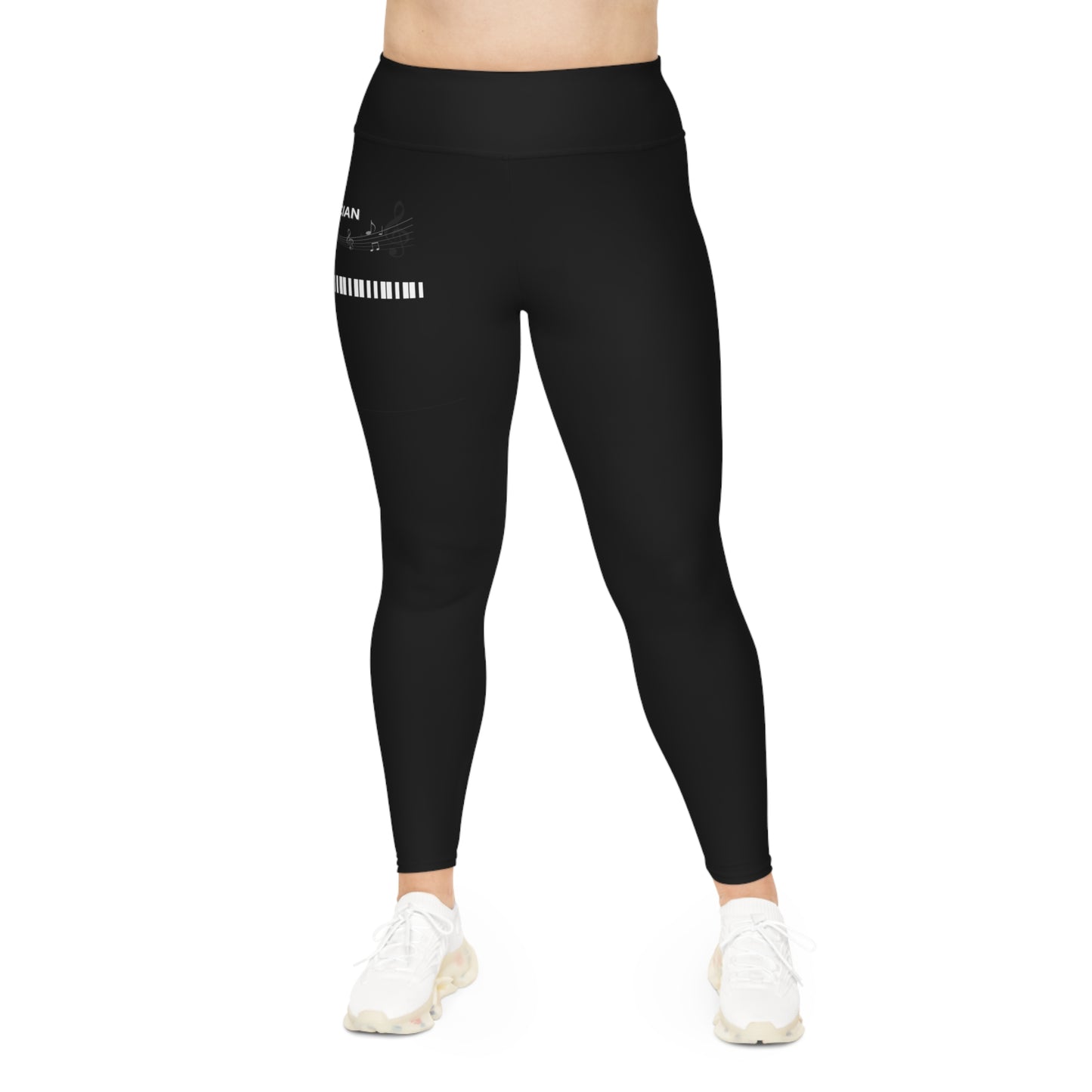 MUSICIAN'S PIANO Plus Size Leggings-2XL-6XL