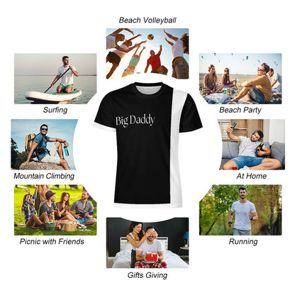 120gsm Short Sleeve All Over Print T-Shirt OMDT01 (All-Over Printing)