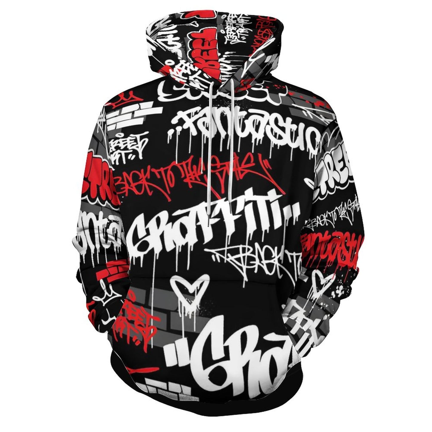 230gsm Lady Hoodie with Double-layer Cap (All-Over Printing)