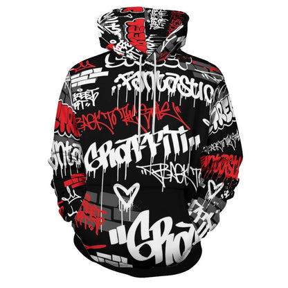 230gsm Lady Hoodie with Double-layer Cap (All-Over Printing)