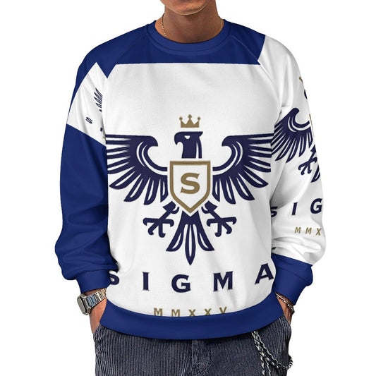 280gsm Men's Crewneck Sweatshirt Raglan A27H (All-Over Printing)