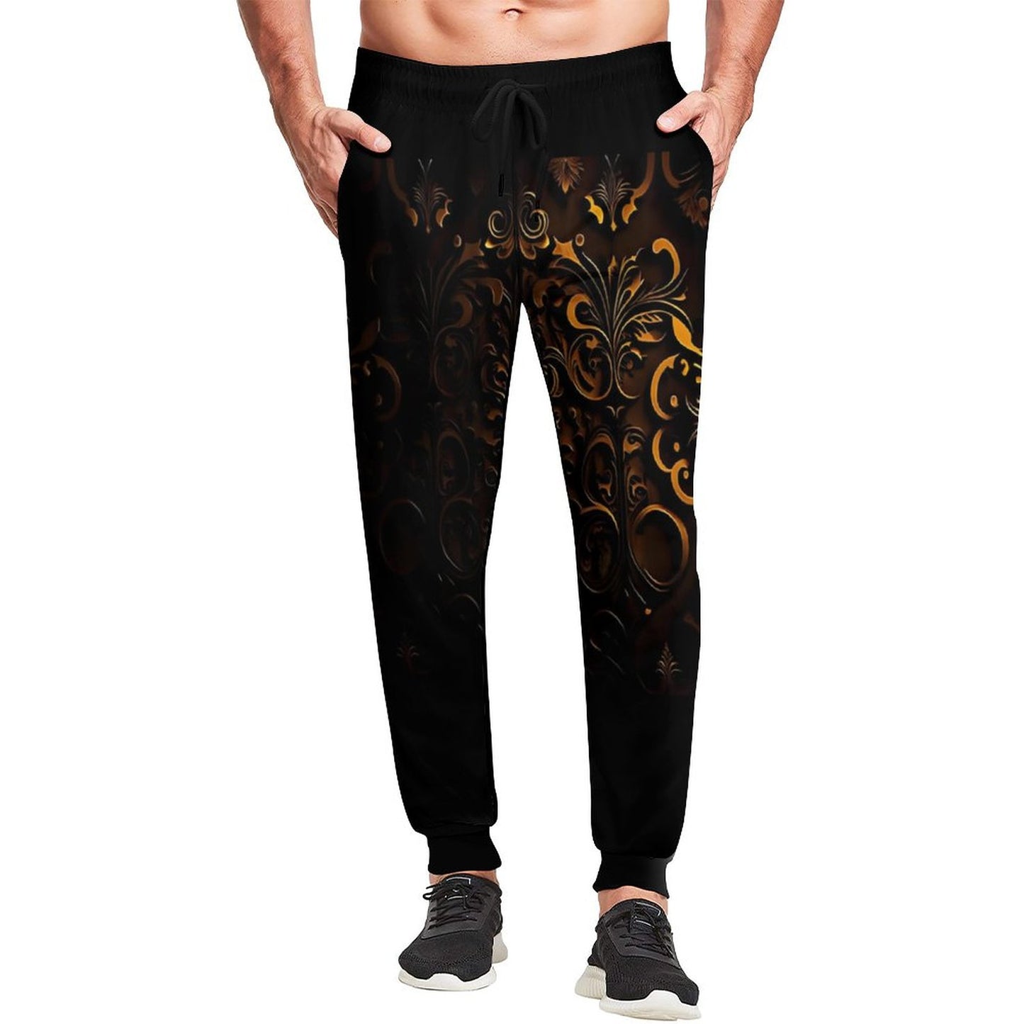 Men's Printed Sweatpants (Front All-Over Printing)