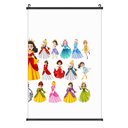 Canvas Hanging Poster with Scrolls-16"x24"/ 40x60cm