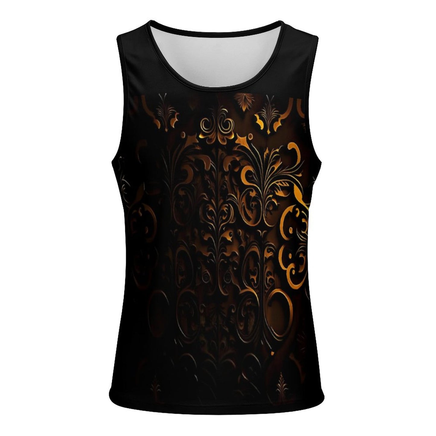 EMBEDDED BRONZE Men's Printed Vest BK (All-Over Printing)