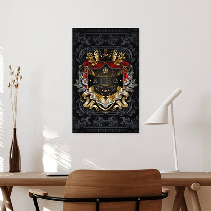 Framed Wooden Poster Hanging (Vertical 2:3)-8x12 inch