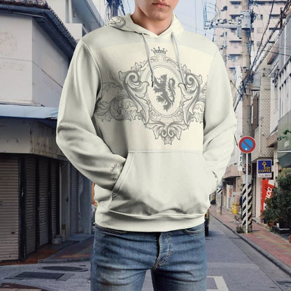 230gsm Men's Cool Hoodie with Double-layer Cap (All-Over Printing)