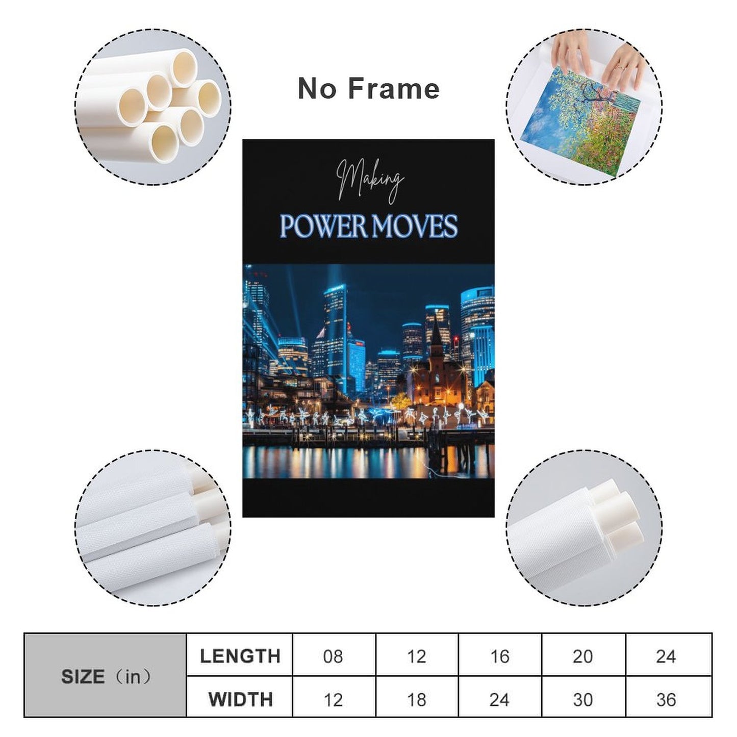 Unframed Art Prints (Vertical 2:3)-8x12 inch/12x18 inch