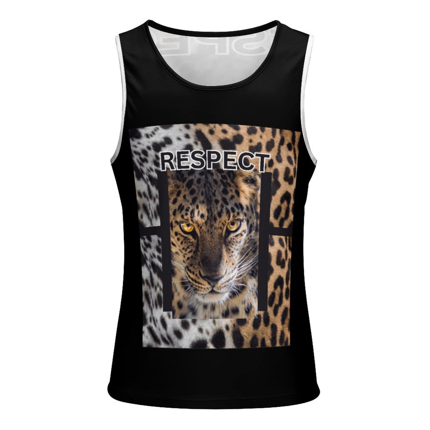 Men's Printed Vest BK (All-Over Printing)