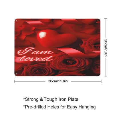 Horizontal Vintage Metal Sign-7.9"x11.8"/ 20x30cm