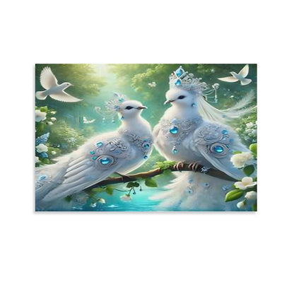 Hanging Poster (Horizontal 3:2)-12x18 inch/ 8x12 inch