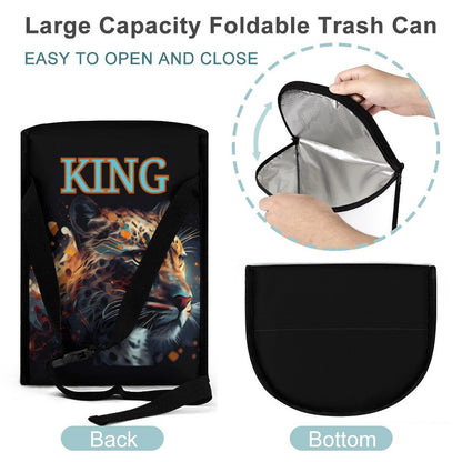 Collapsible Car Trash Bin