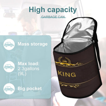 Collapsible Car Trash Bin