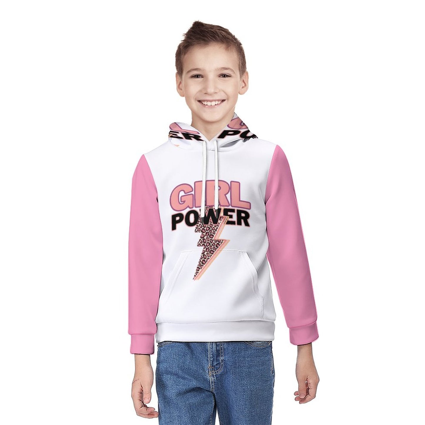 230gsm Children's All-Over printing Hoodie (All-Over Printing)