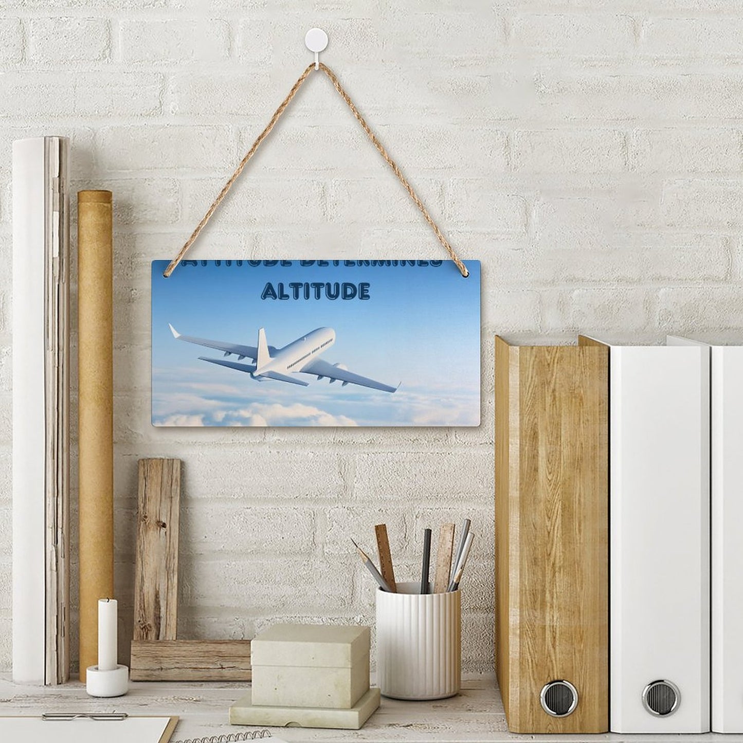 Wooden Wall Hanging Poster