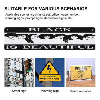 Slim Metal Tin Sign